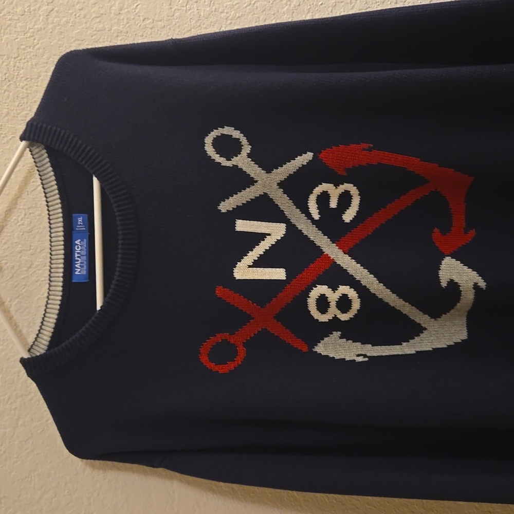 Nautica Blue Sail Sweater - Navy - XXL - Picture 4 of 14